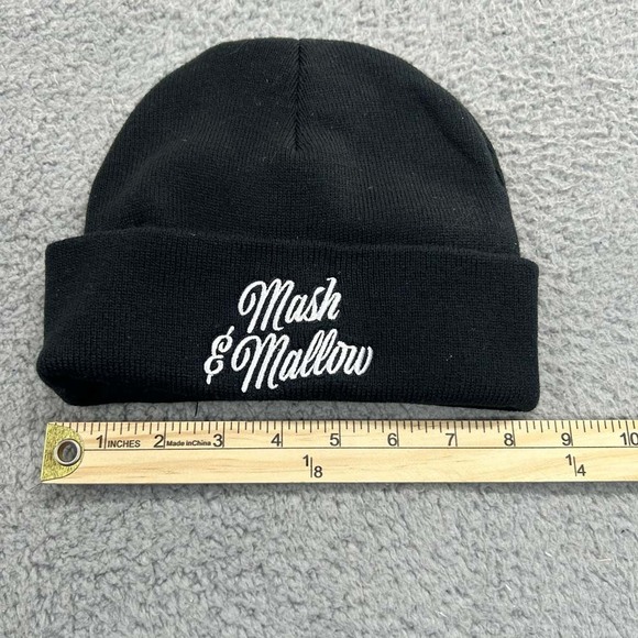 Mash & Mallow Beanie Mens One Size Smores Whiskey treat Campfire summer fun - Picture 2 of 4